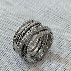 Elegant Silver Women's Ring by INC